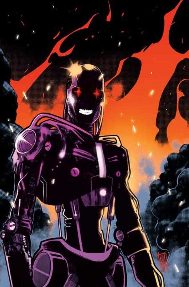 Terminator Metal 4 Cover F Emanuele Ercolani Full Art 1:10 Ratio Variant - Walt's Comic Shop