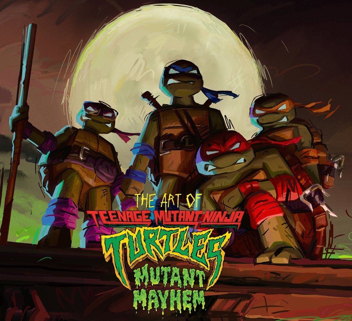 The Art Of Teenage Mutant Ninja Turtles: Mutant Mayhem HC *NICK&DENT* *C3* - Walt's Comic Shop
