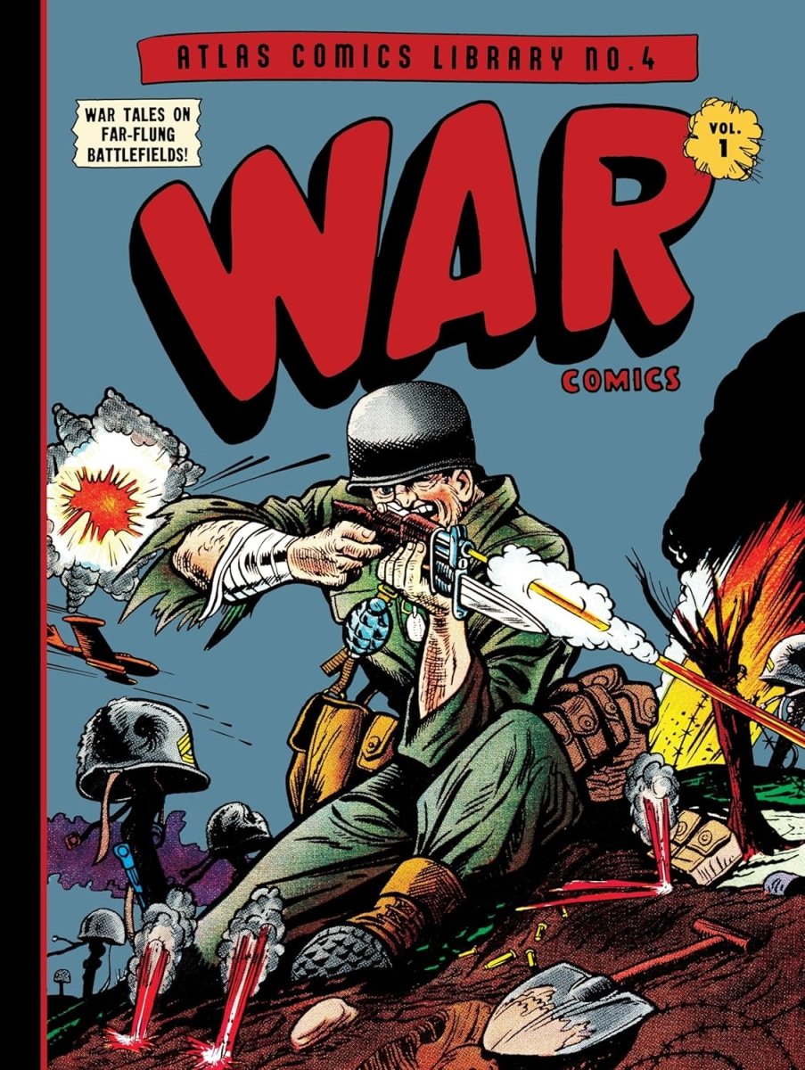 The Atlas Comics Library No. 04: War Comics Vol. 1 HC - Walt's Comic Shop