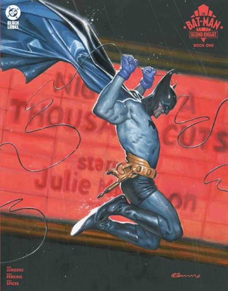 The Bat Man Second Knight 1 (Of 6) Cover C Fabrizio De Tommaso Card Stock Variant (Mature) - Walt's Comic Shop