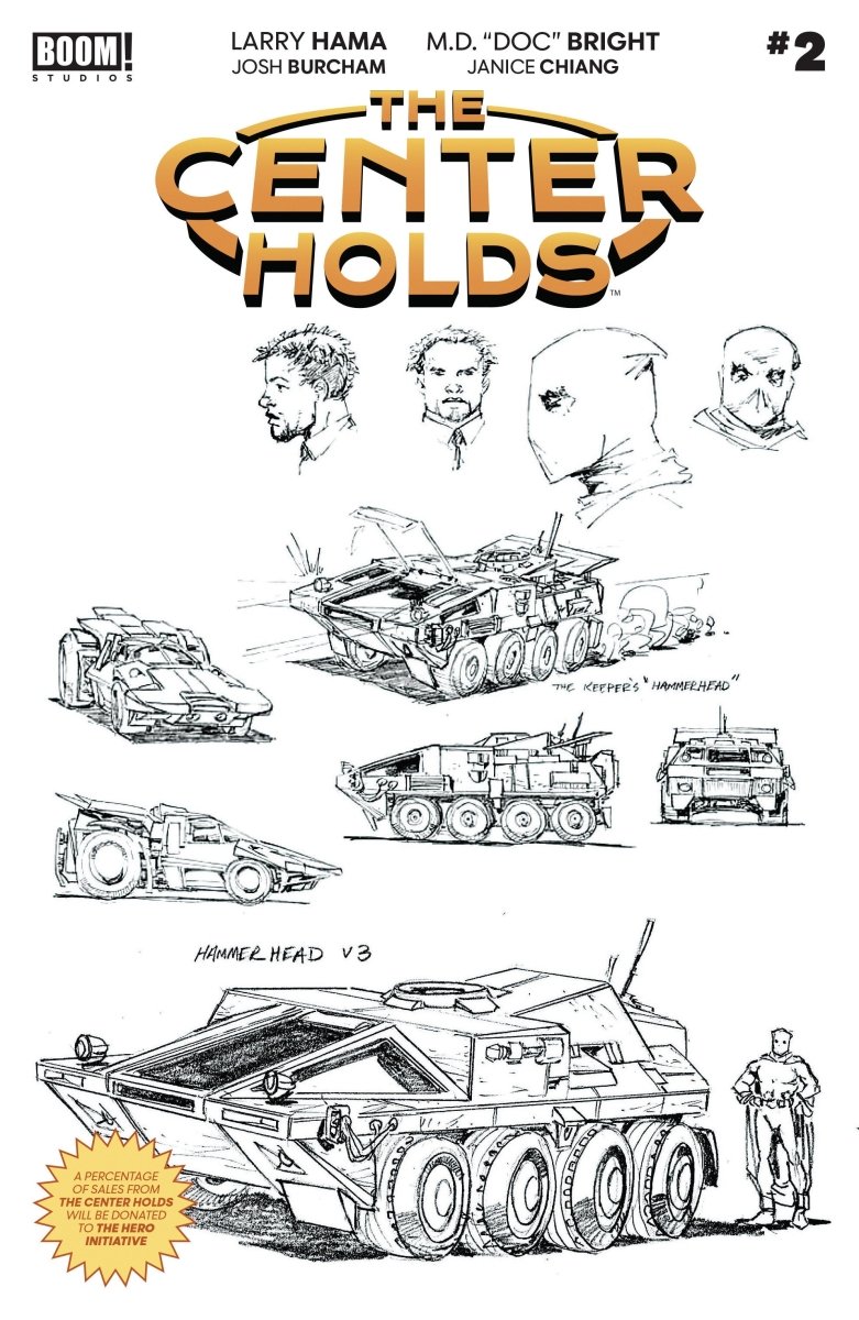 The Center Holds 2 D Foc Reveal Variant (Dressed, Bright) - Walt's Comic Shop