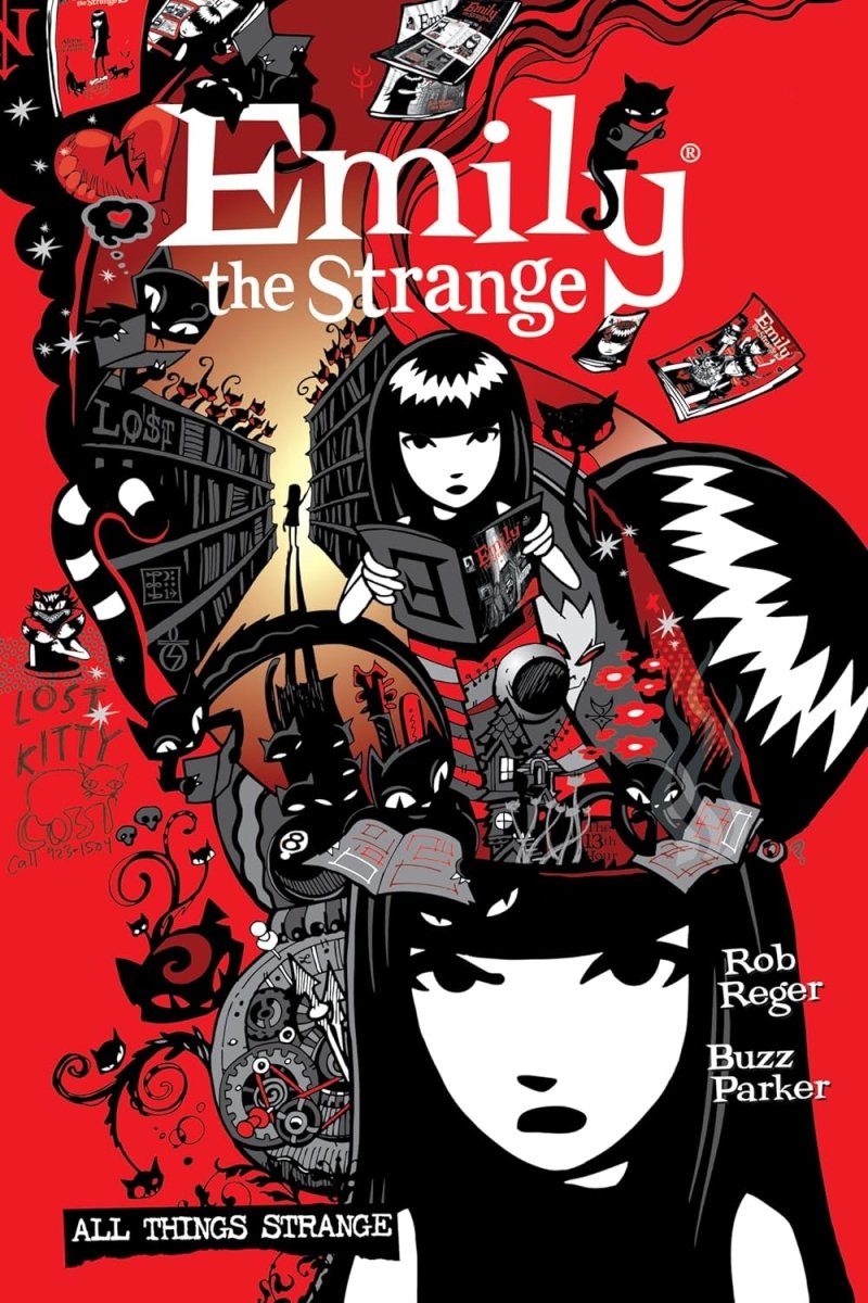 The Complete Emily The Strange: All Things Strange 2nd Edition HC - Walt's Comic Shop