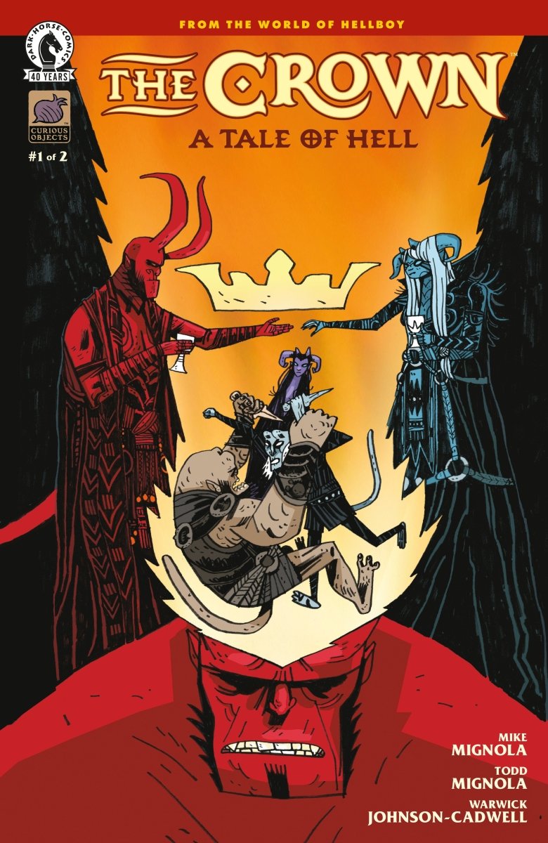 The Crown: A Tale Of Hell 1 (Cover A) (Warwick Johnson Cadwell) - Walt's Comic Shop
