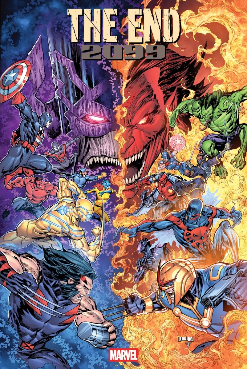 The End 2099 1 Ken Lashley Battle Variant - Walt's Comic Shop