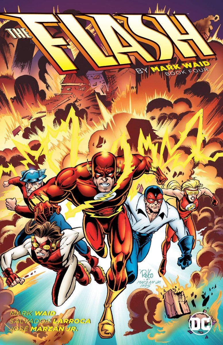 The Flash By Mark Waid Book Four *OOP* *DAMAGED* - Walt's Comic Shop