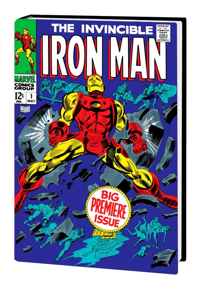 The Invincible Iron Man Omnibus Vol. 2 Gene Colan Cover HC [New Printing, DM Only] - Walt's Comic Shop