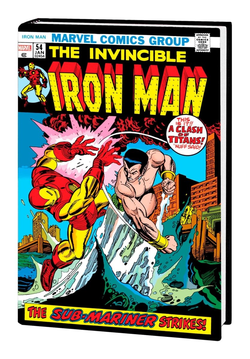 The Invincible Iron Man Omnibus Vol. 3 Gil Kane Sub - Mariner Cover HC [DM Only] - Walt's Comic Shop