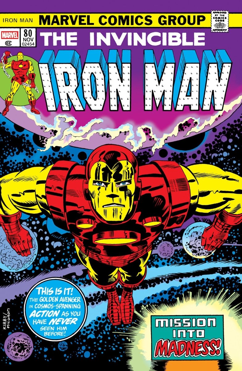 The Invincible Iron Man Omnibus Vol. 4 Jack Kirby Cover HC [DM Only] *PRE - ORDER* - Walt's Comic Shop