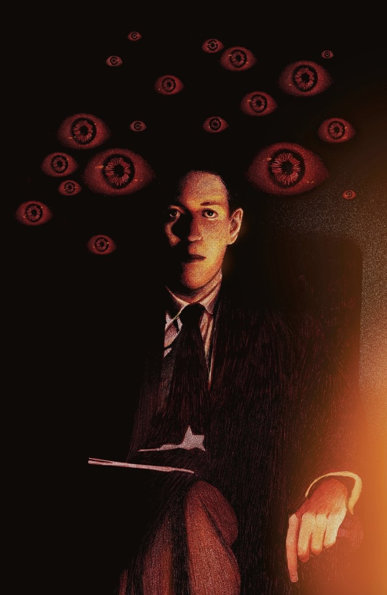 The Last Day Of H.P. Lovecraft 3 C 1:10 Ratio Variant Edition (Full Art, Citriya) - Walt's Comic Shop
