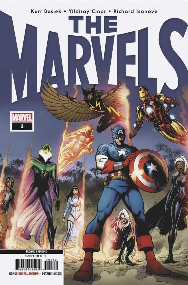 The Marvels #1 2nd Print Cinar Variant - Walt's Comic Shop