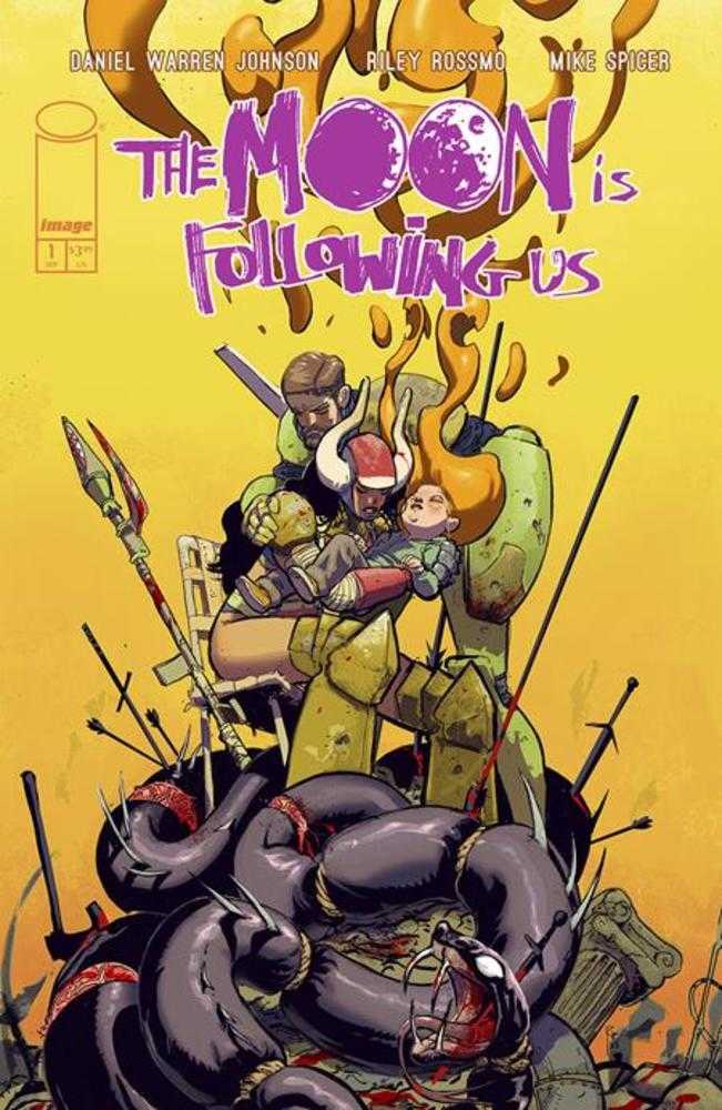 The Moon Is Following Us #1 (Of 10) Cover A Riley Rossmo & Mike Spicer - Walt's Comic Shop