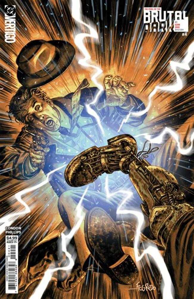 The Peril Of The Brutal Dark An Ezra Cain Mystery 4 (Of 6) Cover B Duncan Fegredo Card Stock Variant (Mature) - Walt's Comic Shop