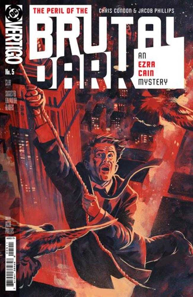 The Peril Of The Brutal Dark An Ezra Cain Mystery 5 (Of 6) Cover A Jacob Phillips (Mature) - Walt's Comic Shop