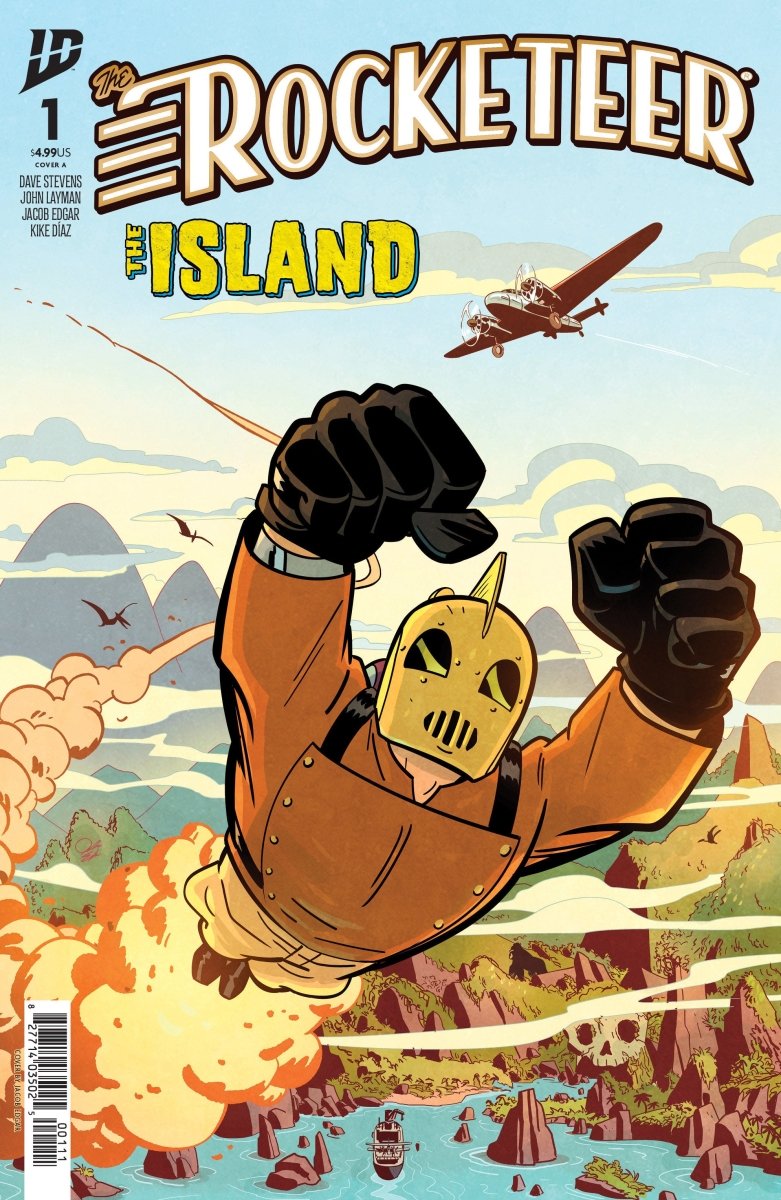 The Rocketeer: The Island 1 Cover A (Edgar) - Walt's Comic Shop