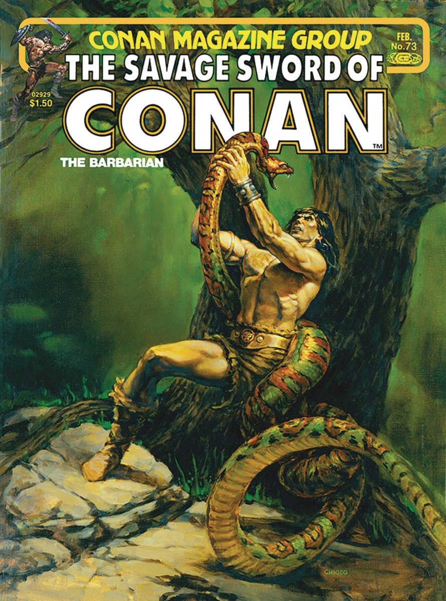 The Savage Sword Of Conan Original Omnibus Direct Market HC Vol 06 *PRE - ORDER* - Walt's Comic Shop