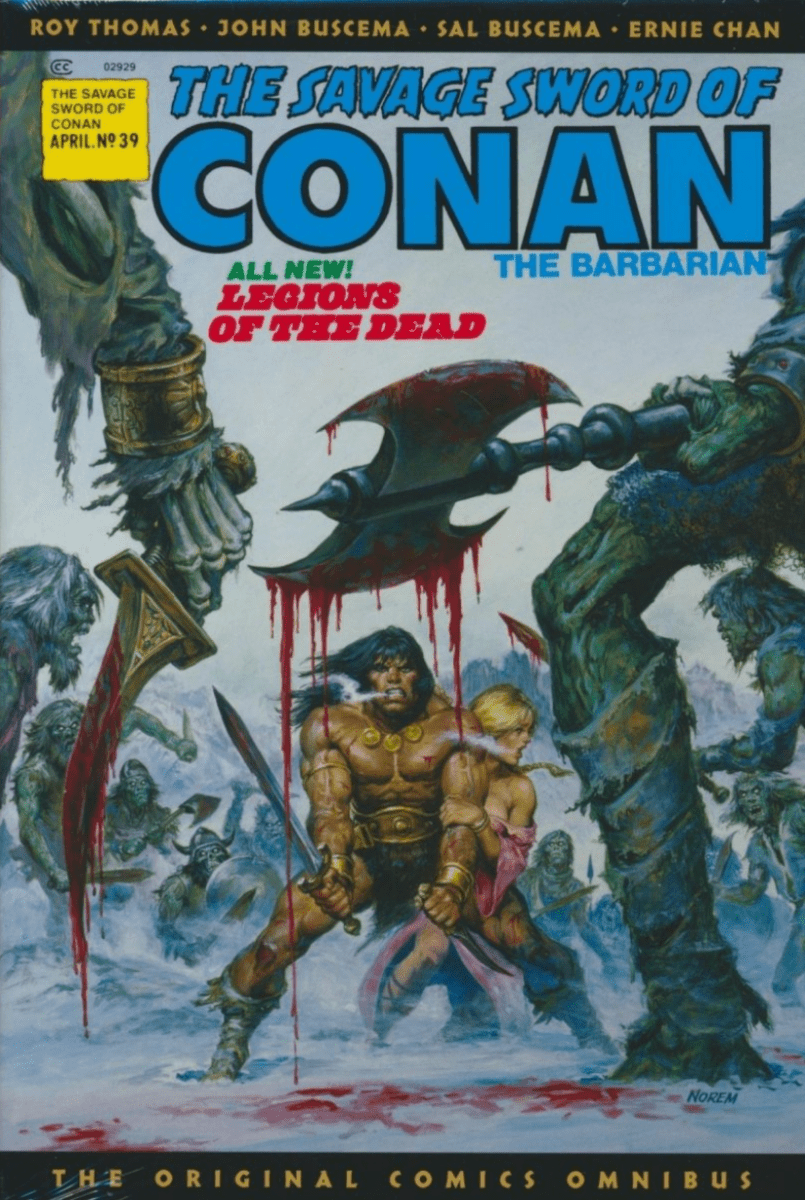 The Savage Sword Of Conan: The Original Comics Omnibus Direct Market HC Vol 03 - Walt's Comic Shop