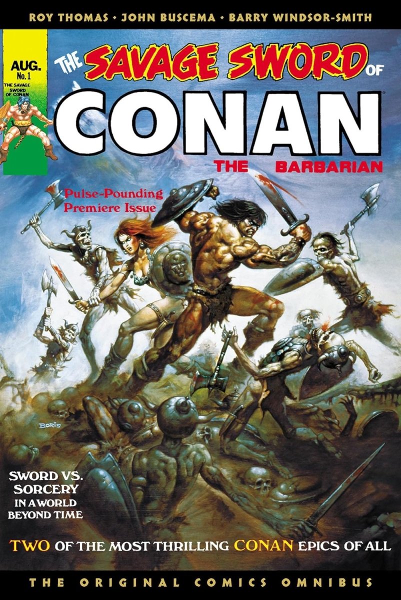 The Savage Sword Of Conan: The Original Comics Omnibus Regular GN Vol 01 - Walt's Comic Shop