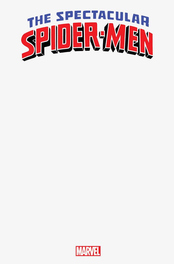 The Spectacular Spider-Men #1 Blank Cover Variant - Walt's Comic Shop