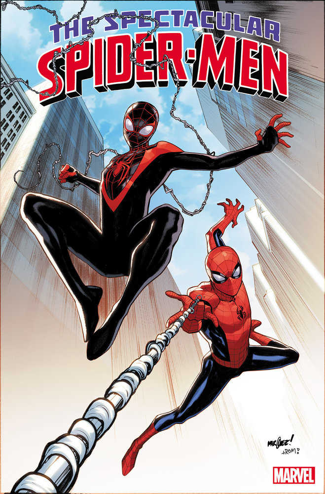 The Spectacular Spider-Men #1 David Marquez Foil Variant - Walt's Comic Shop