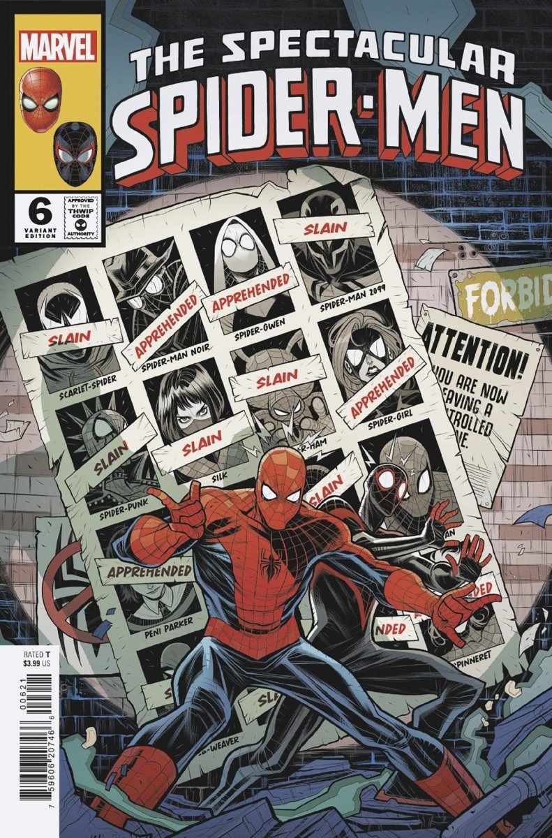 The Spectacular Spider - Men #6 Elizabeth Torque Homage Variant [Dpwx] - Walt's Comic Shop