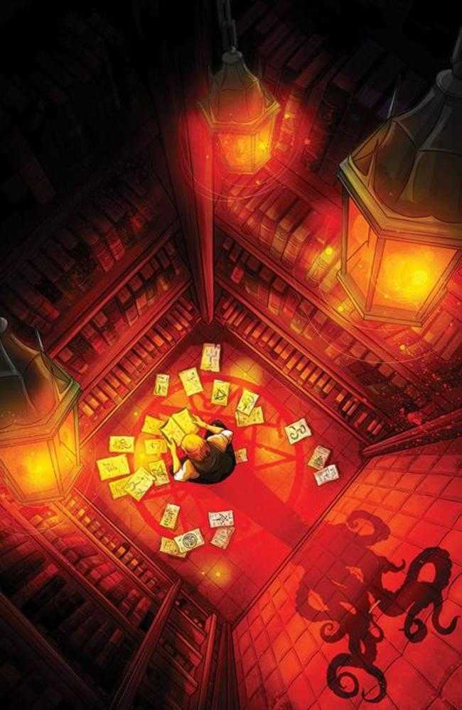 The Thing On The Doorstep 1 (Of 5) Cover D Lyndon White Full Art 1:25 Ratio Variant - Walt's Comic Shop