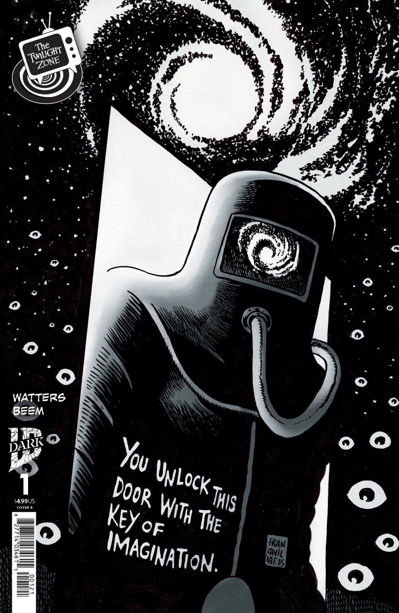 The Twilight Zone 1 Variant B (Francavilla Connecting Cover) - Walt's Comic Shop