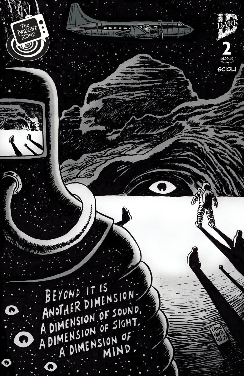 The Twilight Zone 2 Variant B (Francavilla Connecting Cover) - Walt's Comic Shop