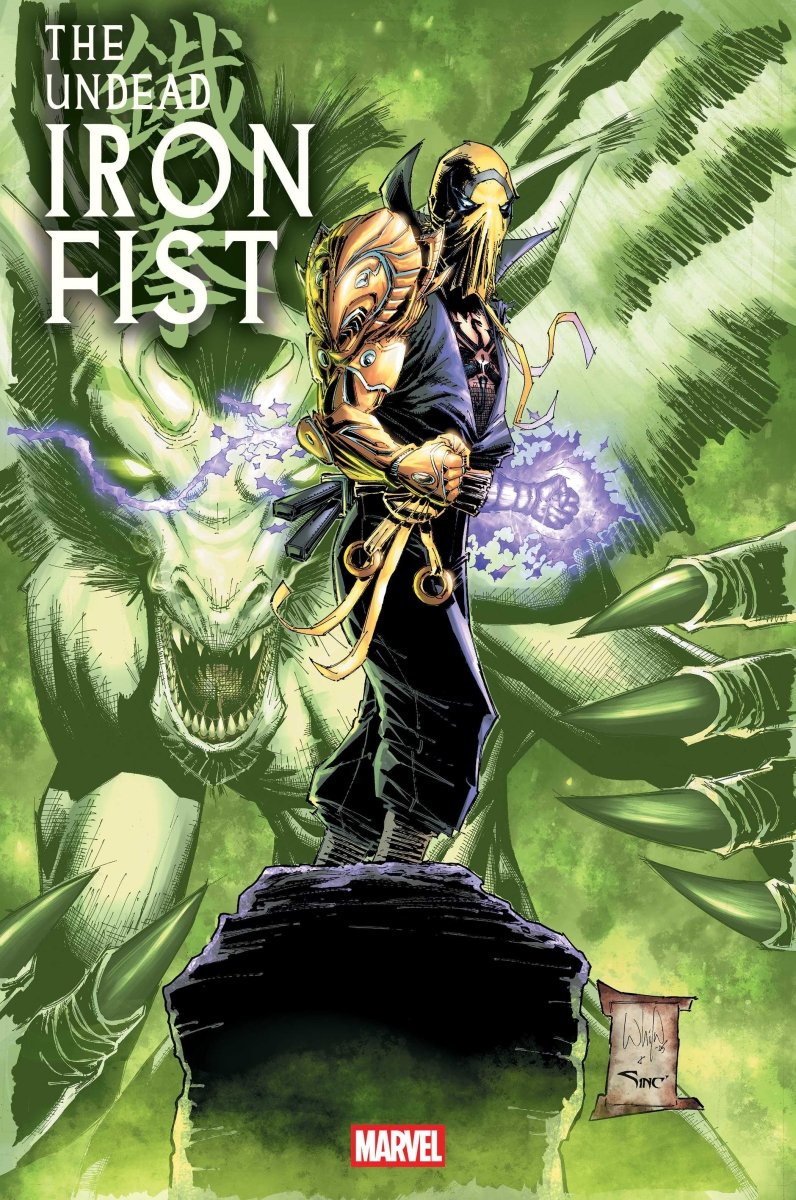 The Undead Iron Fist 1 - Walt's Comic Shop