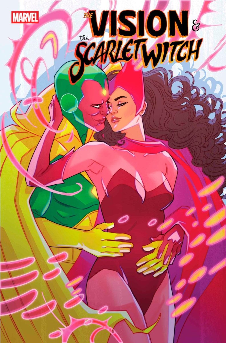 The Vision & The Scarlet Witch 1 Marguerite Sauvage 1:25 Ratio Variant - Walt's Comic Shop
