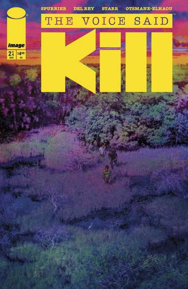 The Voice Said Kill 2 (Of 4) Cover A Vanesa Del Rey (Mature) - Walt's Comic Shop