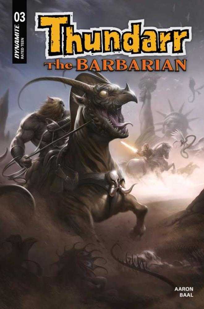 Thundarr The Barbarian 3 Cover B Francesco Mattina Variant - Walt's Comic Shop