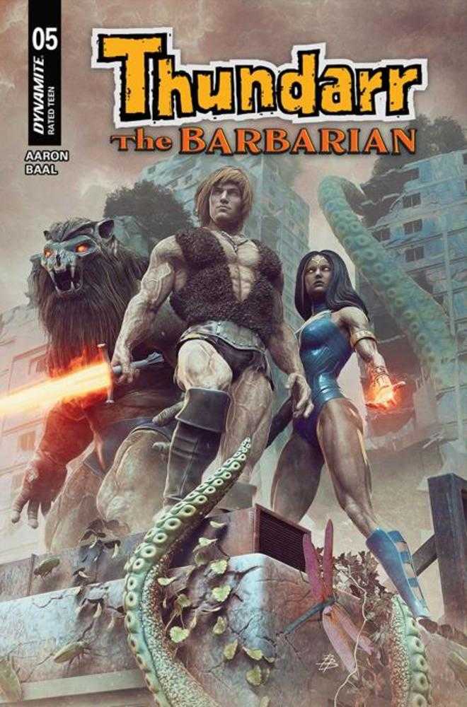 Thundarr The Barbarian 5 Cover C Bjorn Barends Variant - Walt's Comic Shop