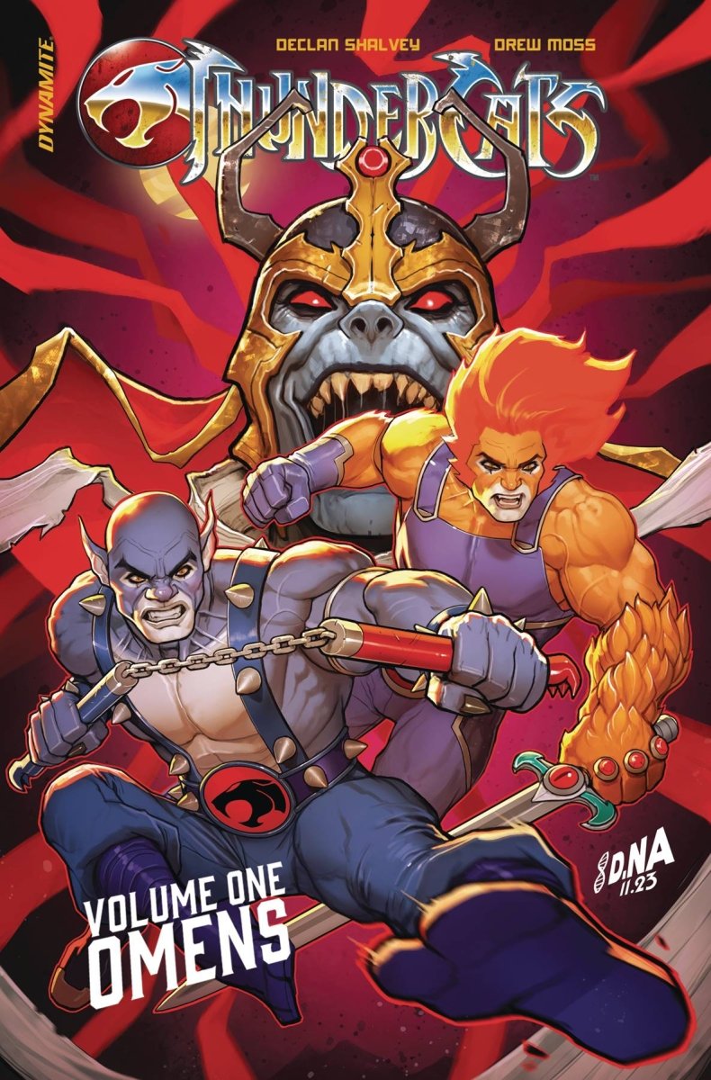 Thundercats TP Vol 01 Omens DM Exclusive Variant - Walt's Comic Shop