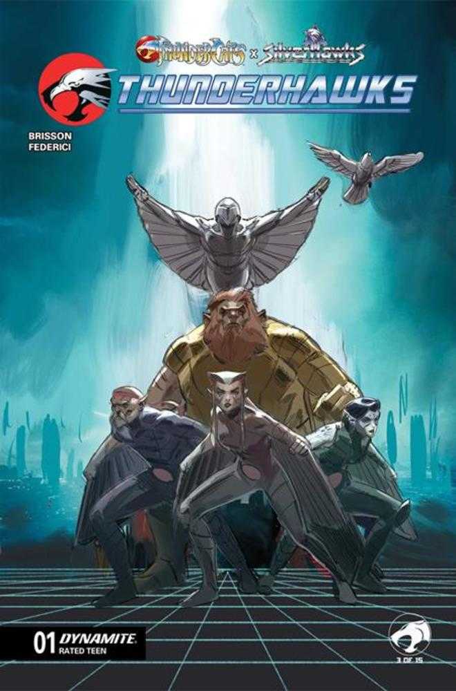 Thundercats X Silverhawks Thunderhawks 1 Cover C Marco Failla Variant - Walt's Comic Shop