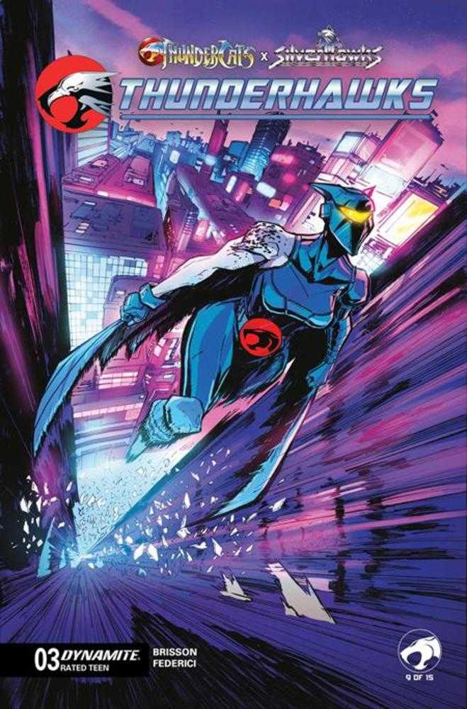 Thundercats X Silverhawks Thunderhawks 3 Cover A David Cousens - Walt's Comic Shop