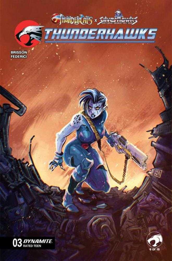 Thundercats X Silverhawks Thunderhawks 3 Cover D Alessandro Ranaldi Variant - Walt's Comic Shop