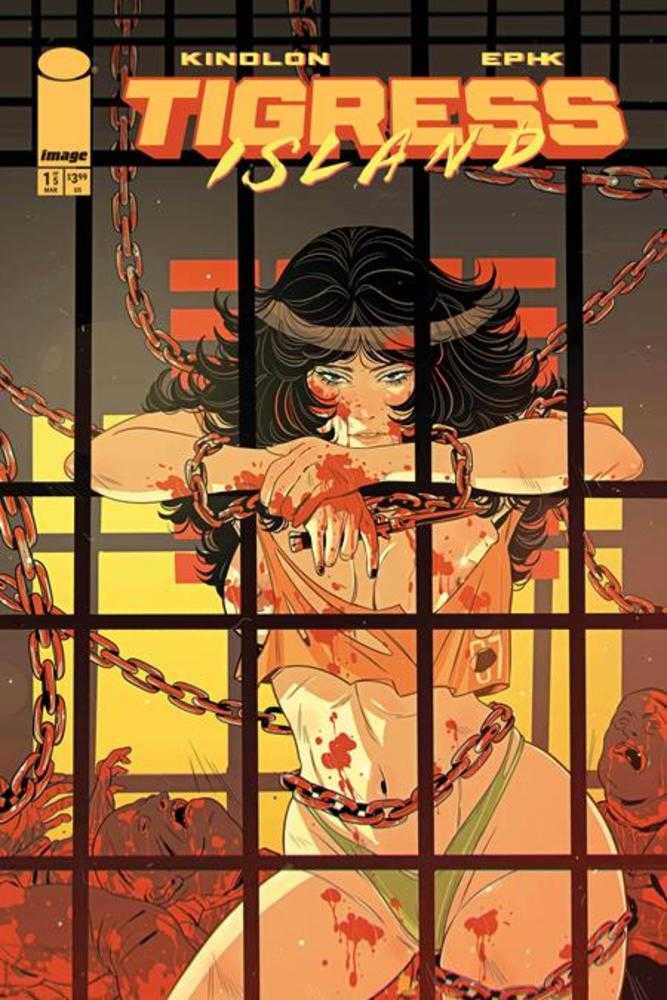 Tigress Island 1 (Of 5) Cover C Luana Vecchio Nsfw Polybagged Variant (Mature) *one copy per customer* - Walt's Comic Shop