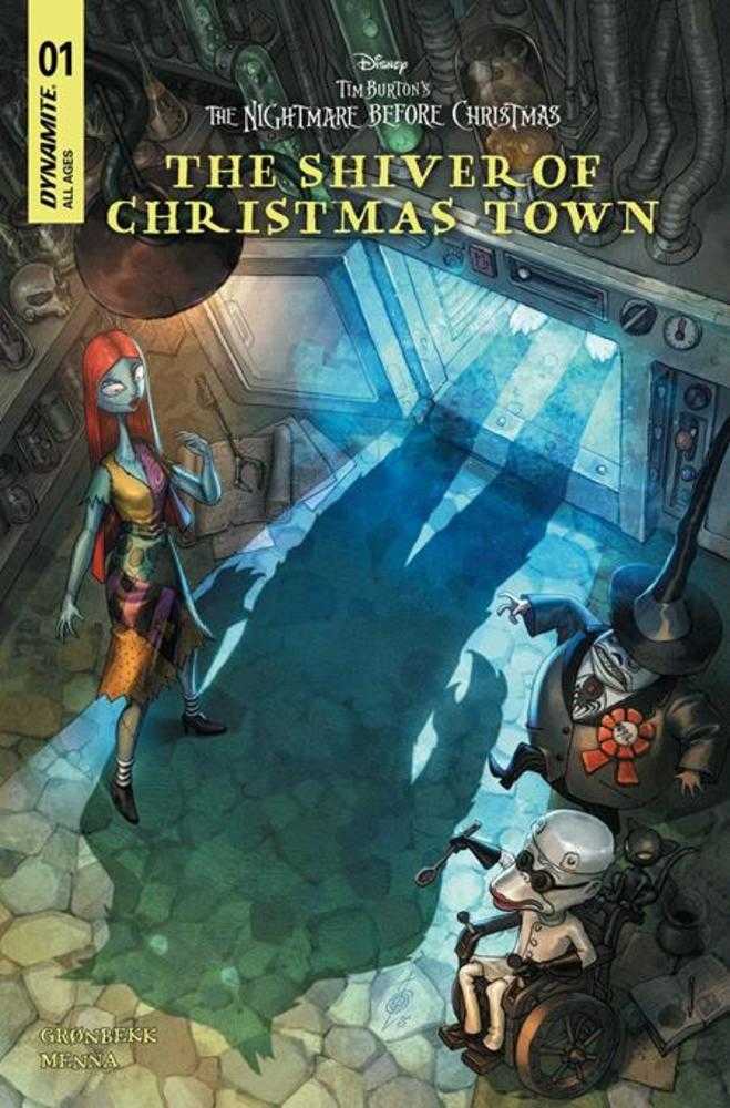 Tim Burtons The Nightmare Before Christmas The Shiver Of Christmas Town 1 Cover C Alan Quah Variant - Walt's Comic Shop