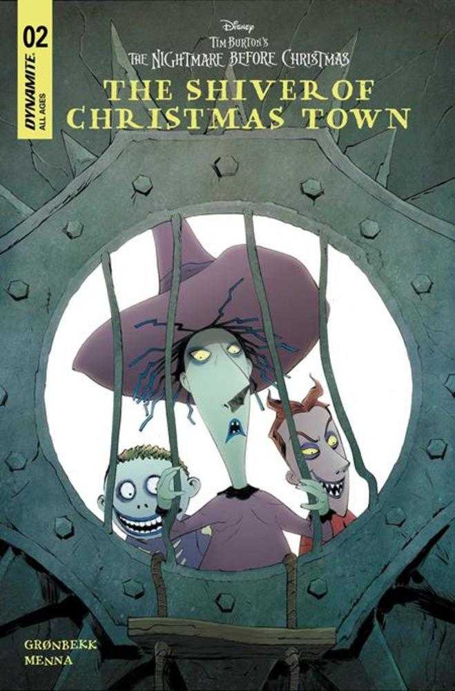 Tim Burtons The Nightmare Before Christmas The Shiver Of Christmas Town 2 Cover A Jae Lee - Walt's Comic Shop