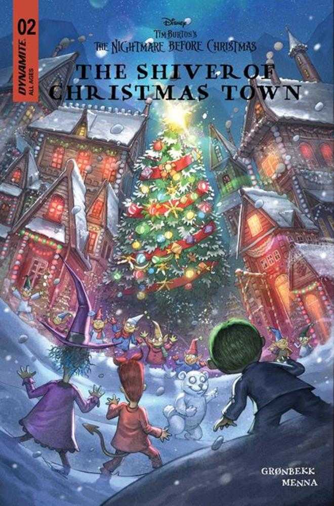 Tim Burtons The Nightmare Before Christmas The Shiver Of Christmas Town 2 Cover C Alan Quah Variant - Walt's Comic Shop