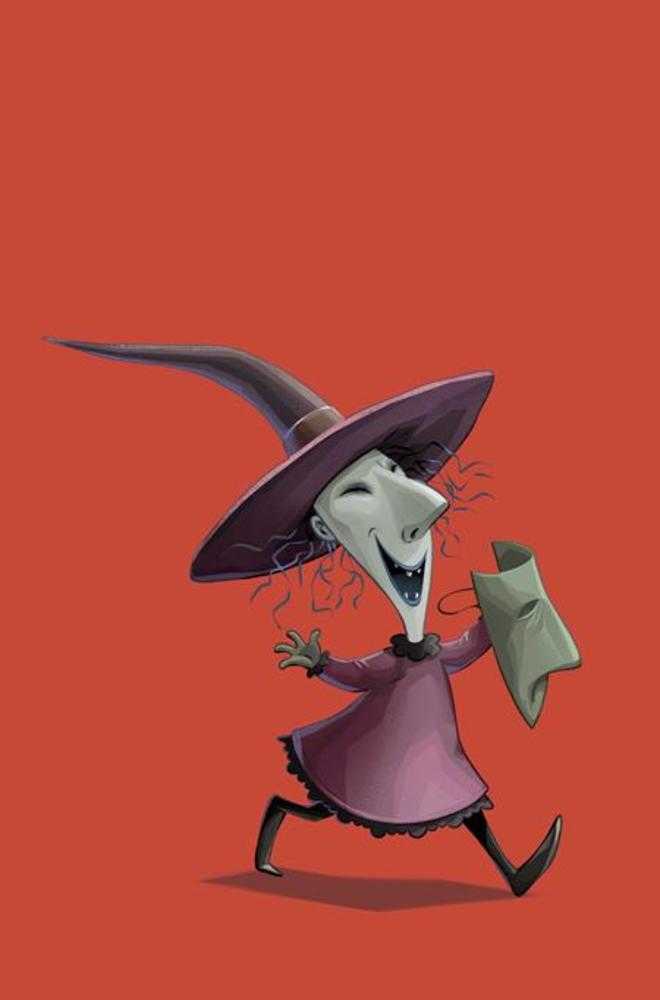 Tim Burtons The Nightmare Before Christmas The Shiver Of Christmas Town 2 Cover F 1 in 10 Disney Library Full Art 1:10 Ratio Variant - Walt's Comic Shop