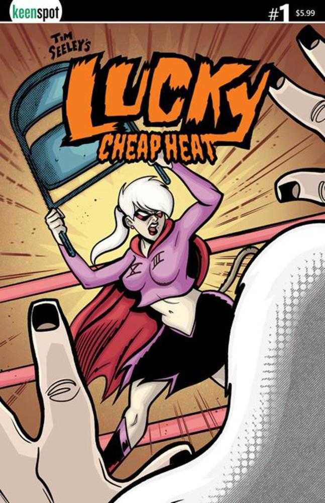 Tim Seeleys Lucky Cheap Heat 1 (One Shot) Cover B Erick Marshall Variant - Walt's Comic Shop