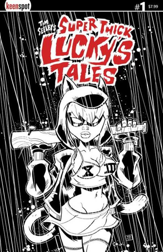 Tim Seeleys Super Thick Luckys Tales 1 Cover D Troy Dongarra Variant (Mature) - Walt's Comic Shop