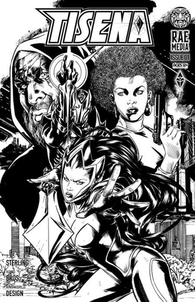 Tisena 1 (Of 6) Cover E Inc Alitha Martinez Bw 1:15 Ratio Variant - Walt's Comic Shop