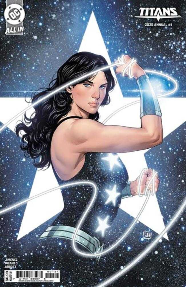 Titans 2025 Annual 1 (One Shot) Cover B Daniel Sampere Card Stock Variant - Walt's Comic Shop