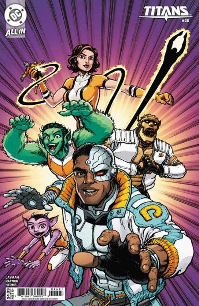 Titans 26 Cover B Chris Burnham Card Stock Variant - Walt's Comic Shop