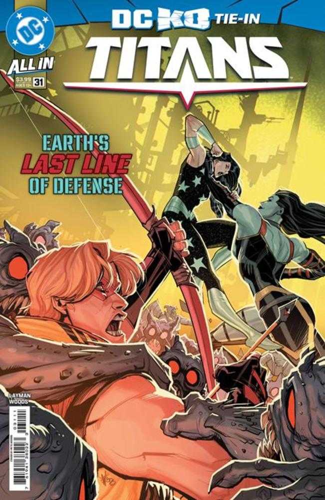 Titans 31 Cover A Pete Woods (DC K.O.) - Walt's Comic Shop