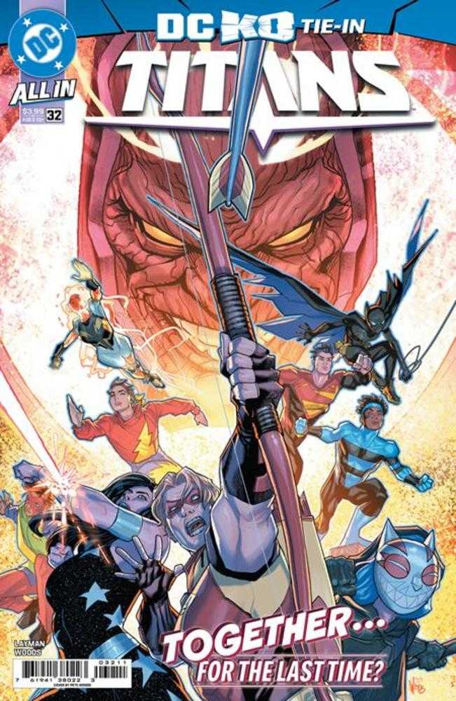 Titans 32 Cover A Pete Woods (DC K.O.) - Walt's Comic Shop