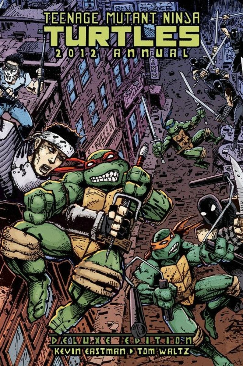 TMNT 2012 Annual Deluxe HC - Walt's Comic Shop