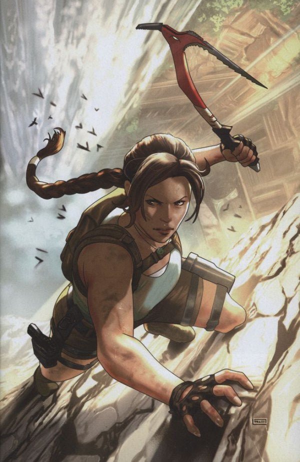 Tomb Raider: Sacred Artifacts 1 One Per Store Taurin Clarke Thank You Virgin Variant (Cover A) (Taurin Clarke) - Walt's Comic Shop